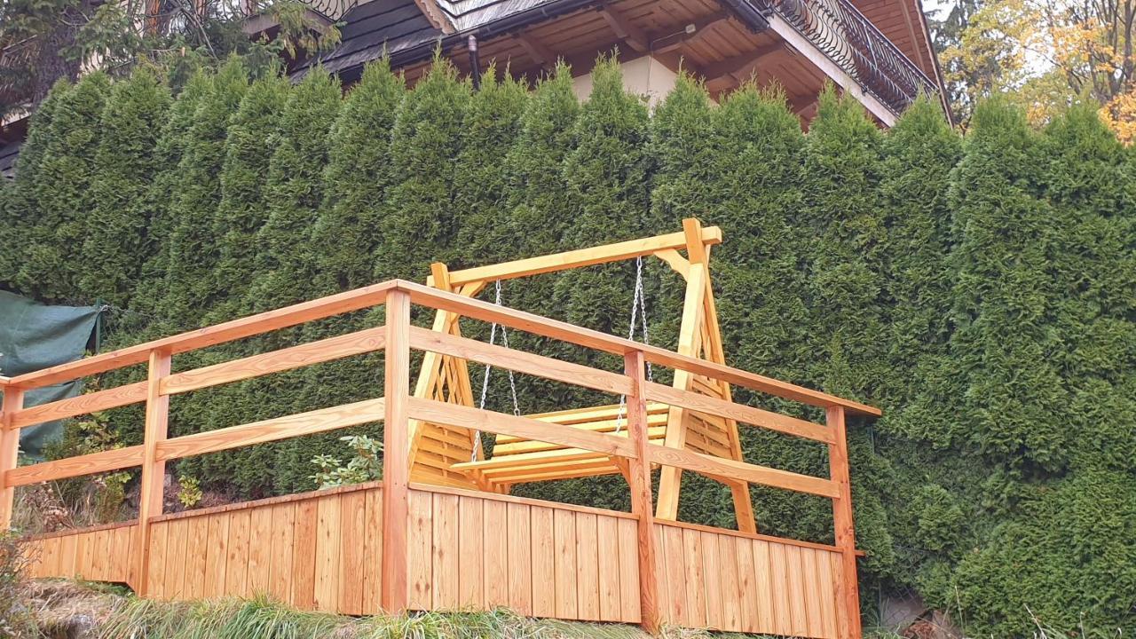Villa Fortuna - Regionalne Apartamenty & Spa - Sauna, Grill, Jacuzzi Z Widokiem Na Tatry 扎科帕内 外观 照片