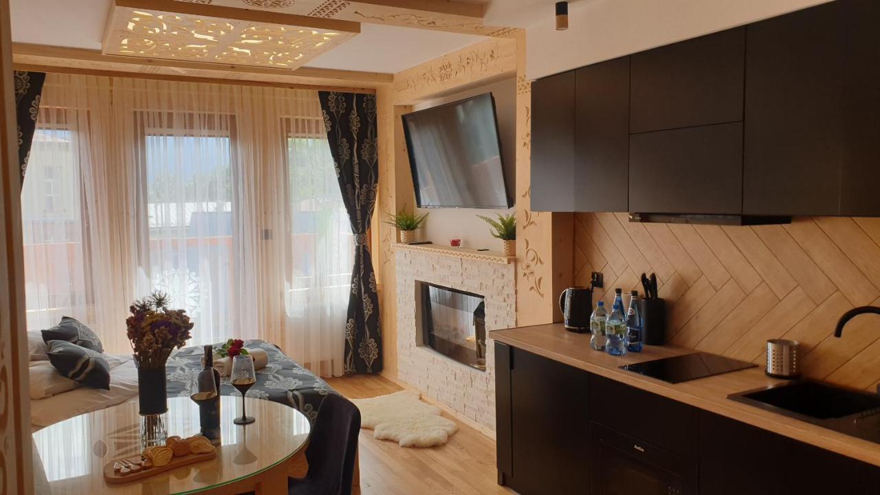 Villa Fortuna - Regionalne Apartamenty & Spa - Sauna, Grill, Jacuzzi Z Widokiem Na Tatry 扎科帕内 外观 照片